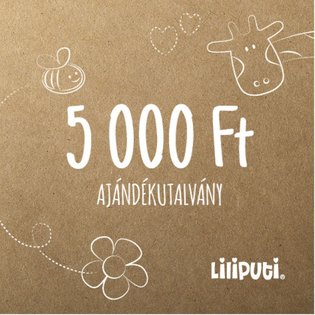 Liliputi® Ajándékutalvány - 5000 Ft