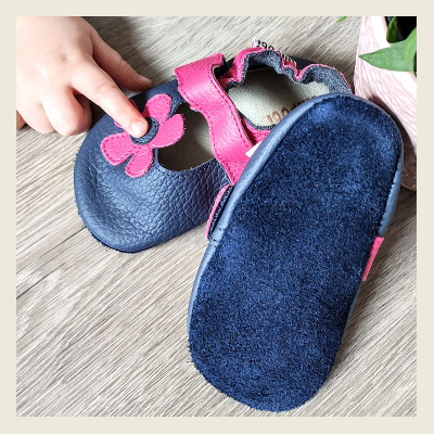 Soft soled baby shoes