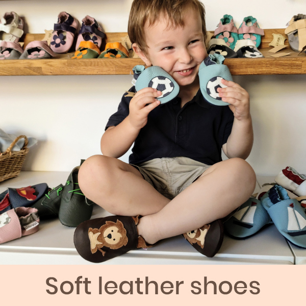 Liliputi soft leather bab shoes